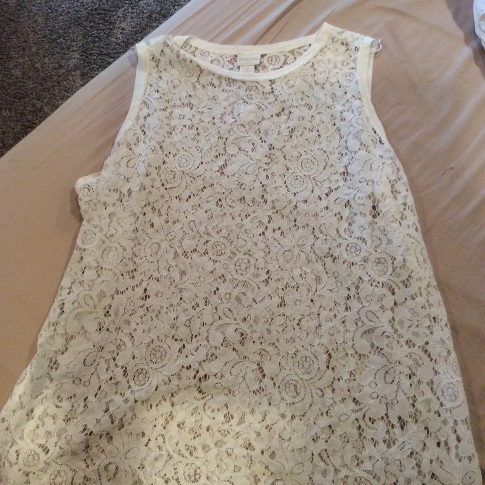 Lace crop